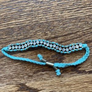 J. Crew light green bracelet